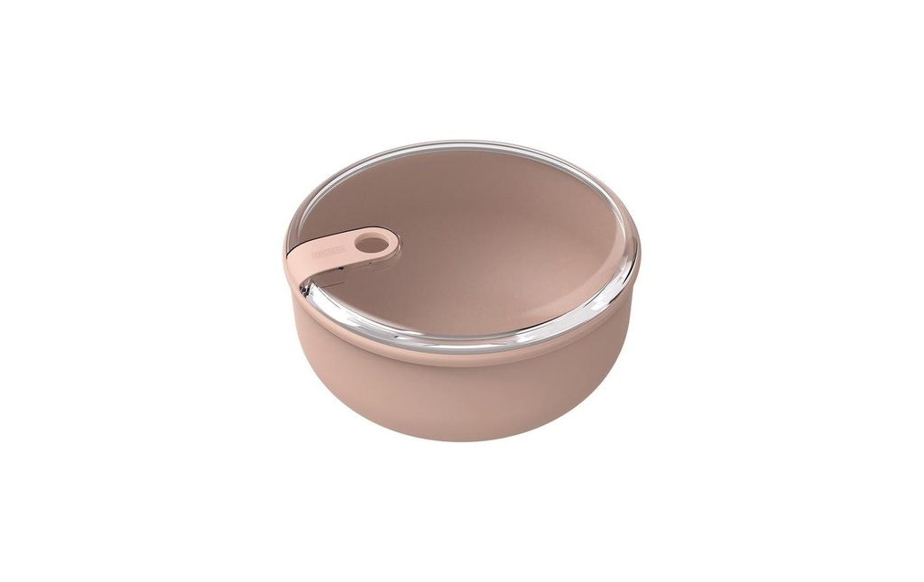 Rotho Boîte casse-croûte Ela 0.75 l, Meadow Rosa