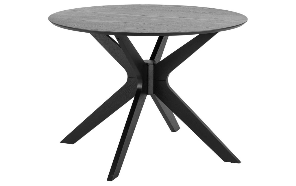 AC Design Table Duncan noir Ø 105 cm