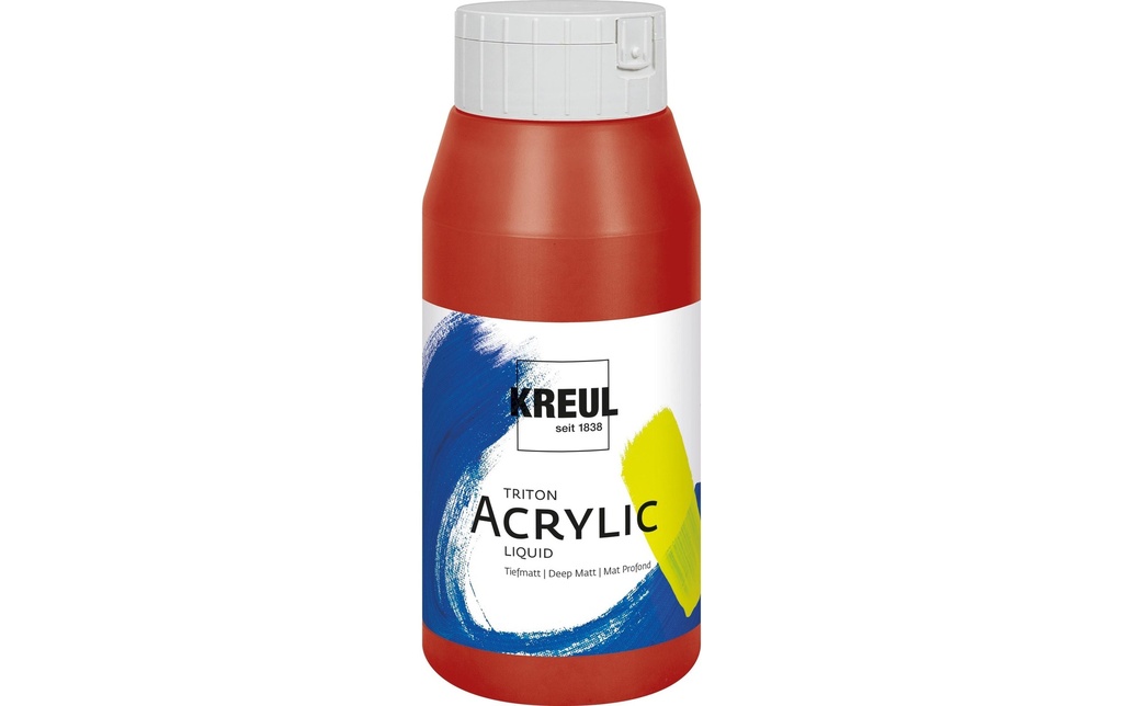 Kreul Peinture acrylique Triton Acrylic Liquid Carmin 750 ml