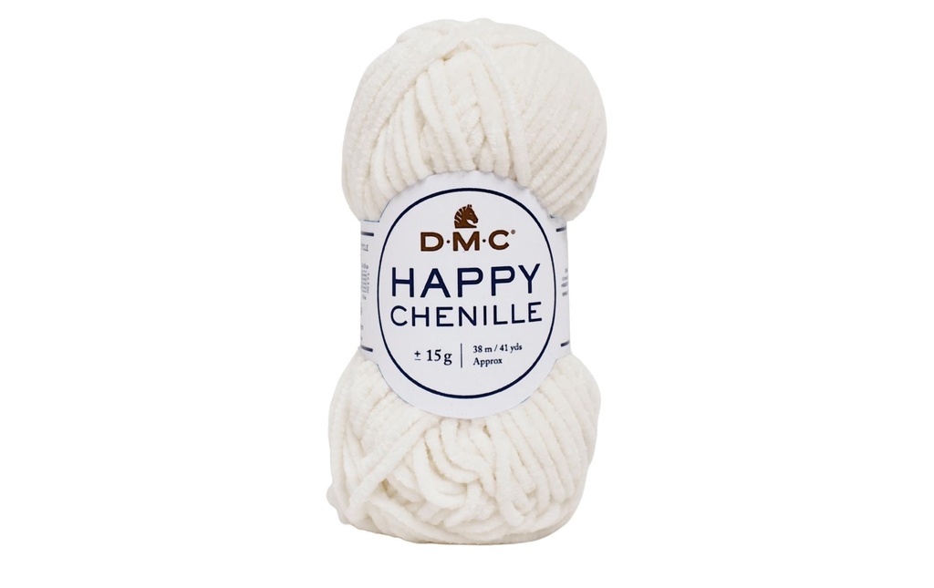 DMC Laine Happy Chenille Ivory, 38 m