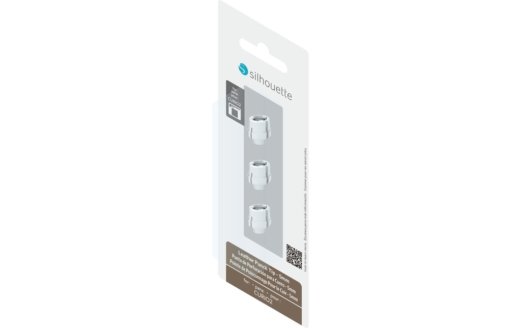 Silhouette Accessoire Pointes pour outils de poinçonnage Curio 2, 5 mm, 3 pièces