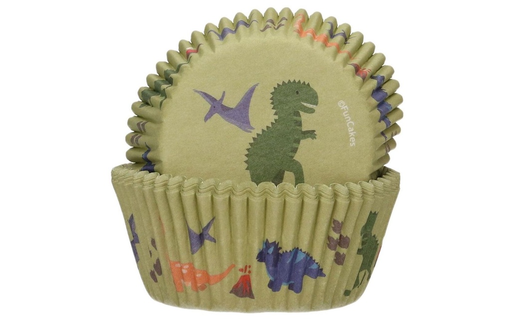 Funcakes Moule à muffins Dino 48 Pièce/s