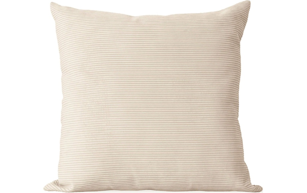 Hubatka Housse de coussin Cord 45 x 45 cm, Vanille