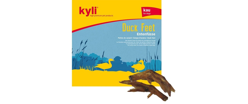 kyli Produit à mâcher  Pieds de canard 250 g