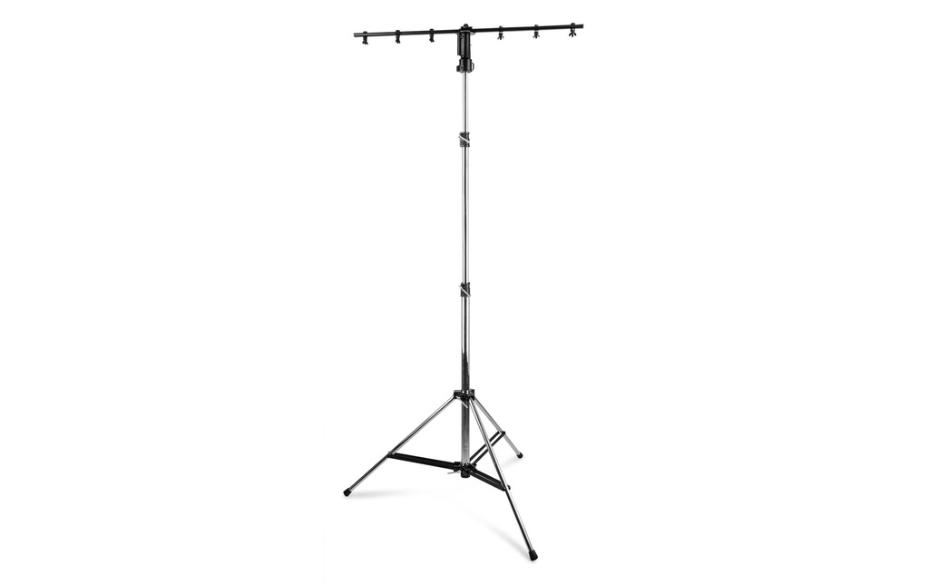 BeamZ Pro Trépieds d’éclairage avec barre horizontale WLS70