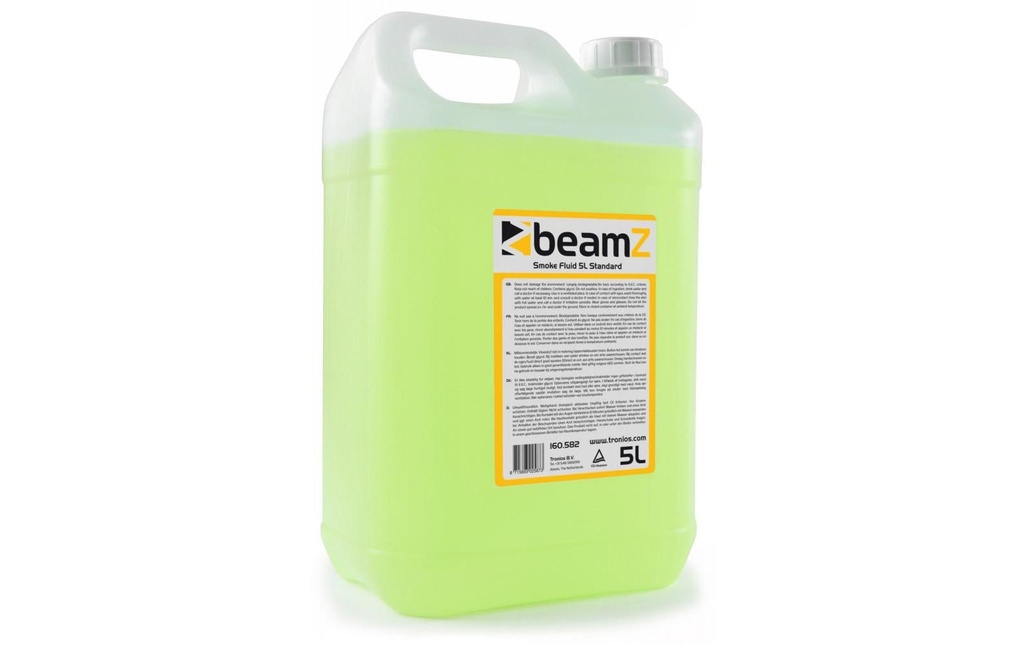BeamZ Liquide à brouillard Medium-Density Dark Yellow 5 l