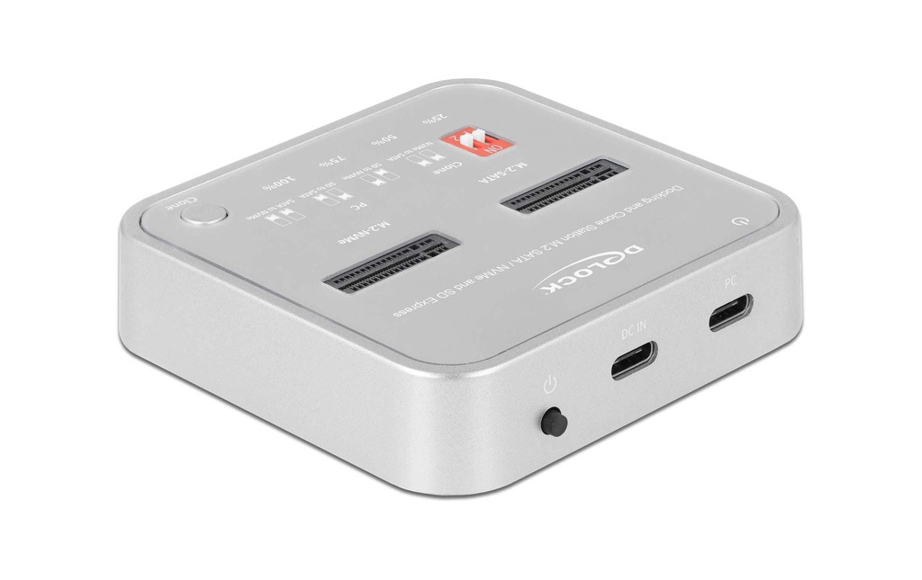 Delock pour SSD avec SD Express lecteur de cartes