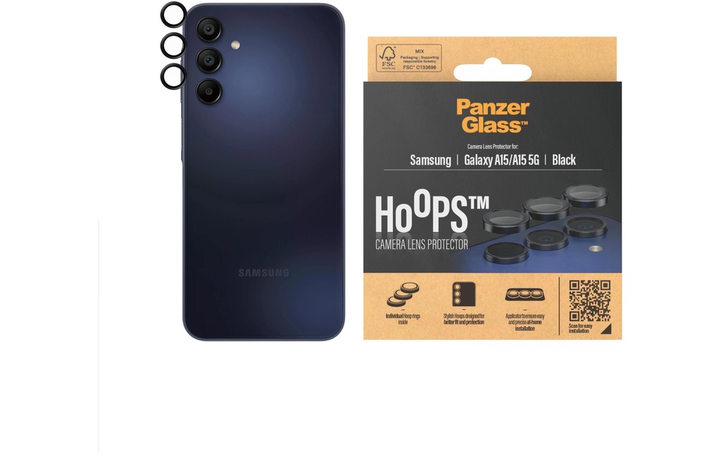 Panzerglass Lens Protector Rings HOOPS Samsung Galaxy A15 / A15 5G