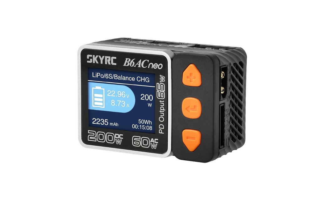 SKYRC Chargeur B6AC Neo 60W AC, 200W DC, 1-6S