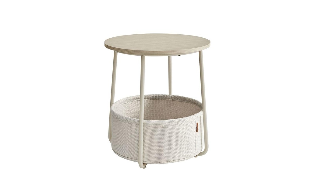 VASAGLE Table basse 45 x 51 cm, Beige