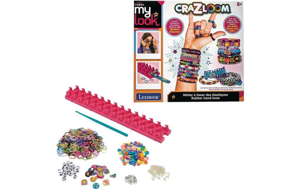 Cra-Z-Art Set créatif My Look Gommes plastique