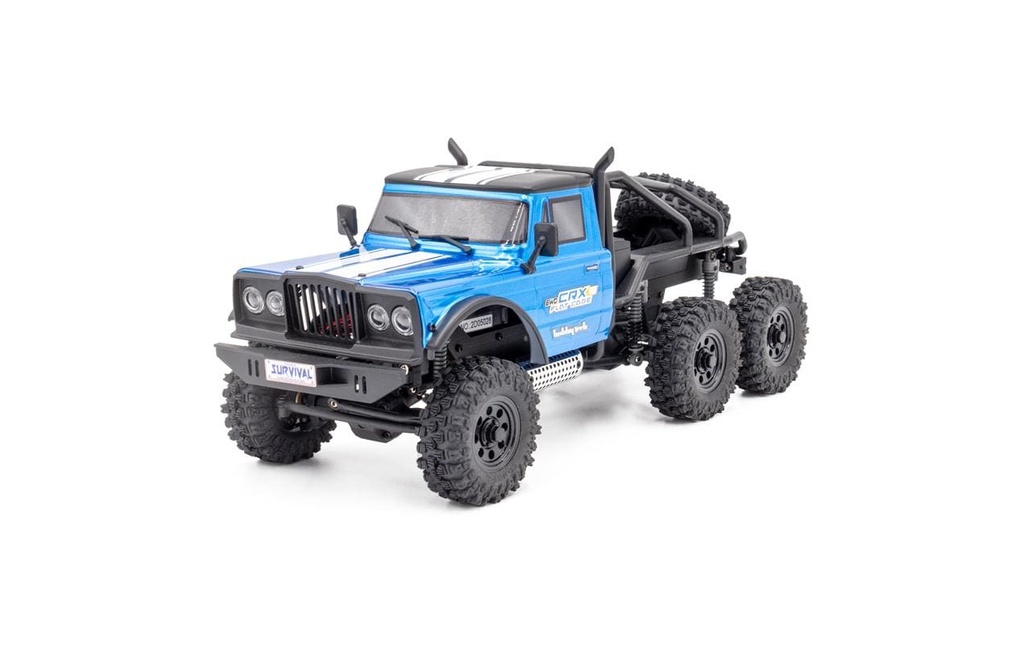 Hobbytech Scale Crawler CRX18 Flat Cage 6x6 Bleu, RTR, 1:18