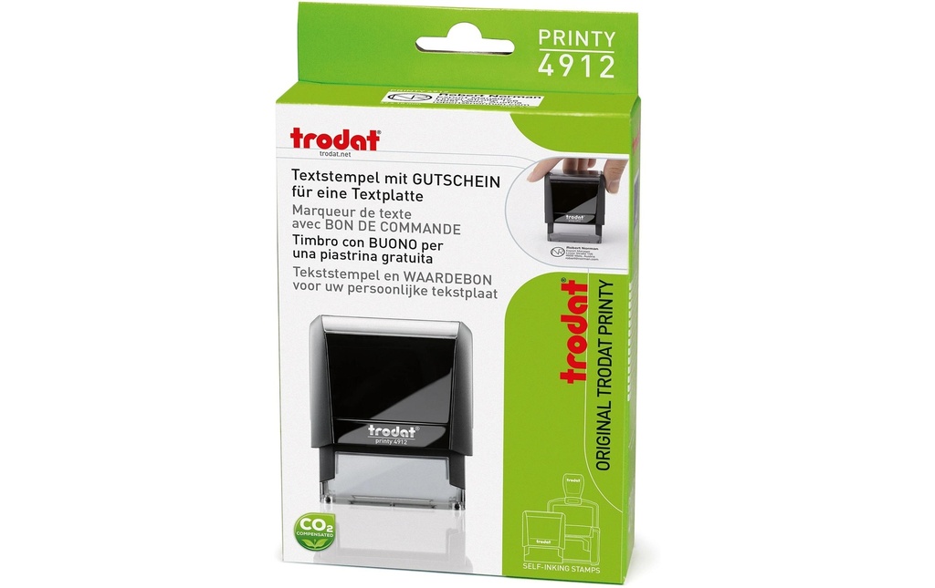 TRODAT Timbre texte 4912 Printy 4.0 n