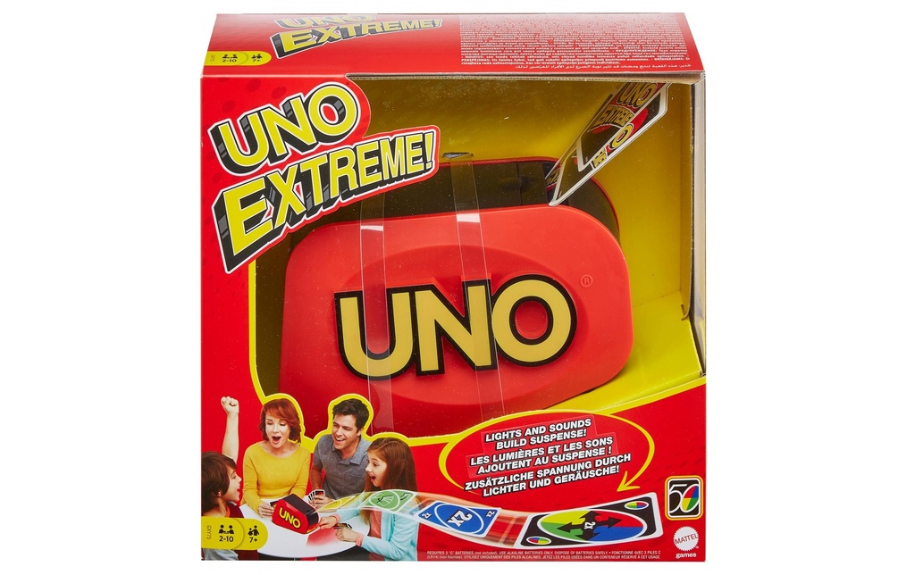 Mattel Spiele Jeux de cartes UNO Extreme