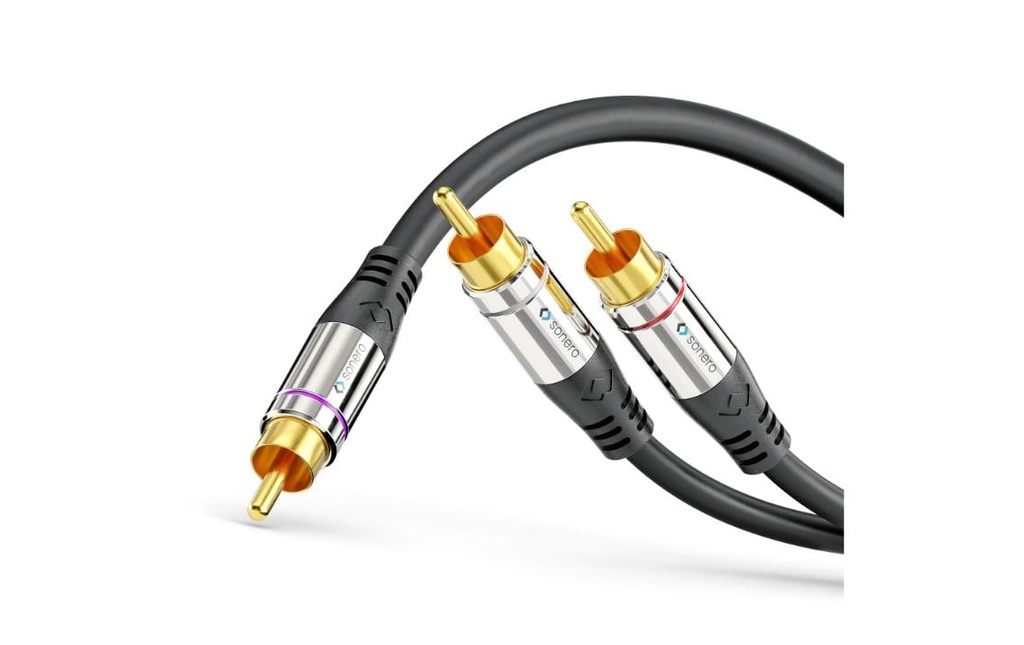 sonero Câble audio Cinch - Cinch 7.5 m