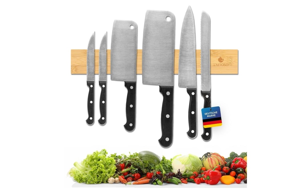 Exitoso Rail magnétique pour les couteaux Brun 40 cm