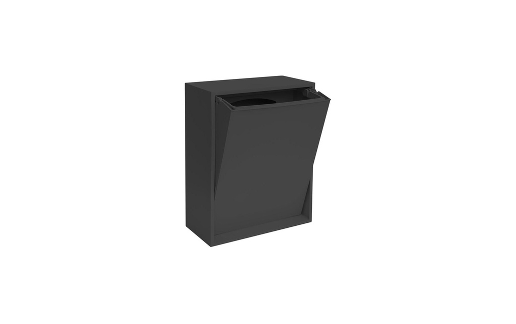ReCollector Bacs de recyclage 12 l, Black Raven