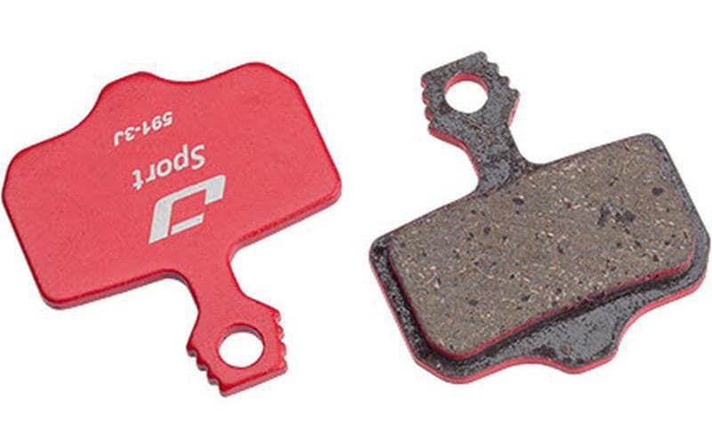 JAGWIRE Plaquettes de frein SPORT Disc Brake Pads Rouge