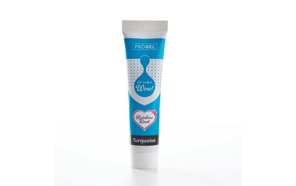 Rainbow Dust Colorant alimentaire ProGel turquoise 25 g