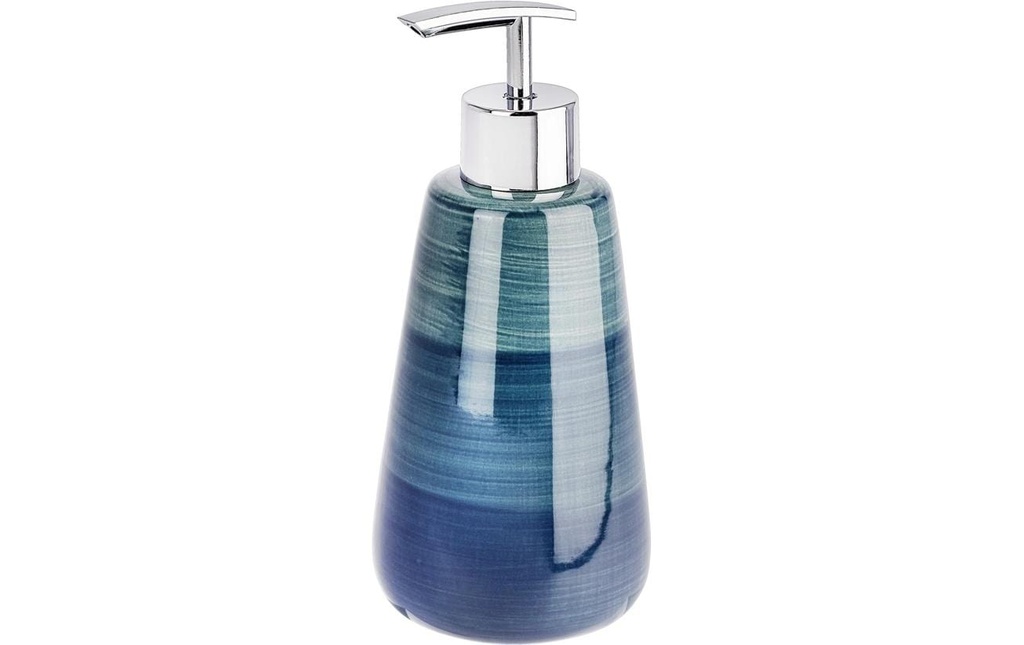 Wenko Distributeur de savon Pottery 360 ml, Pétrole