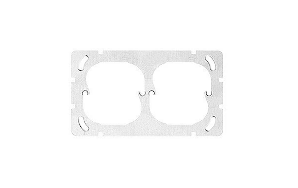 Feller EDIZIOdue Plaque de fixation 1 x 2