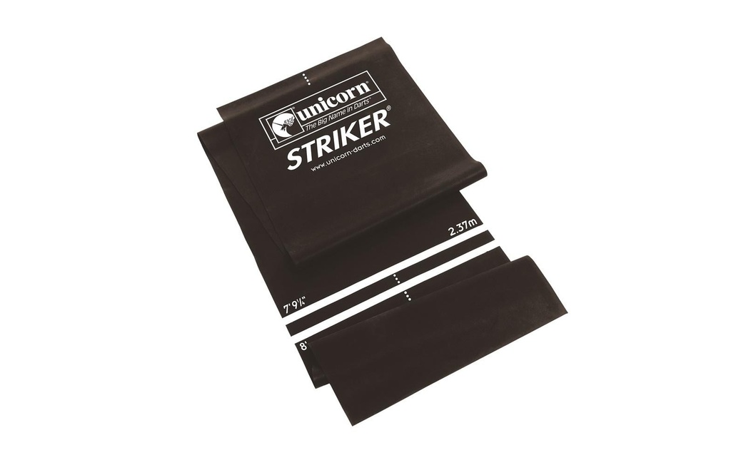 Unicorn Tapis de fléchettes Striker Noir