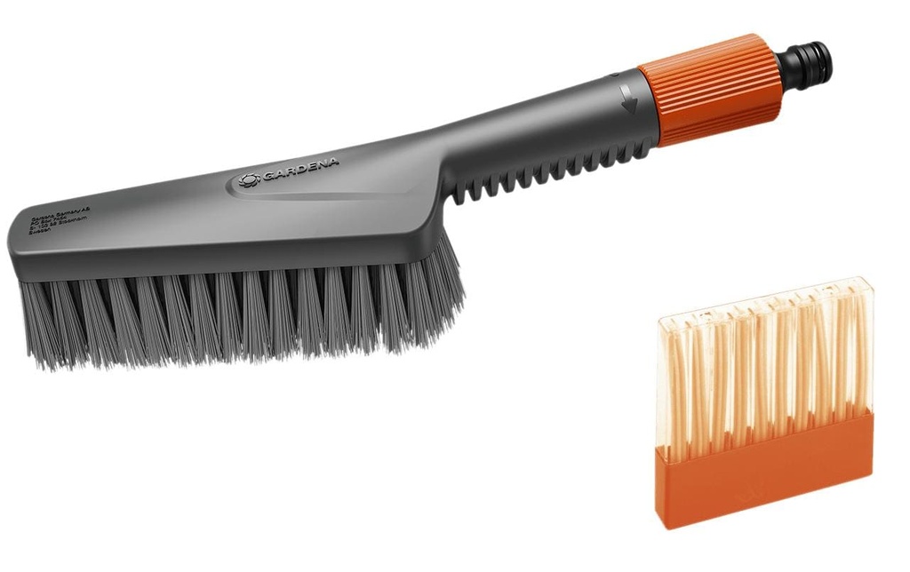 GARDENA Kit de lavage Cleansystem avec brosse à main S soft