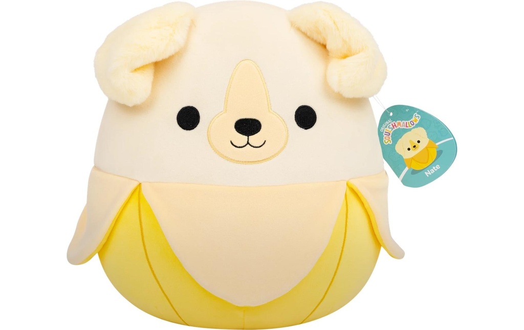 Squishmallows Animal en peluche Squishmallows Golden Retriever Nate 30 cm