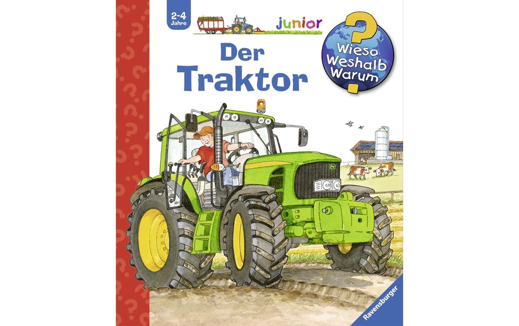 Ravensburger Livres pratiques pour enfants WWW Le tracteur