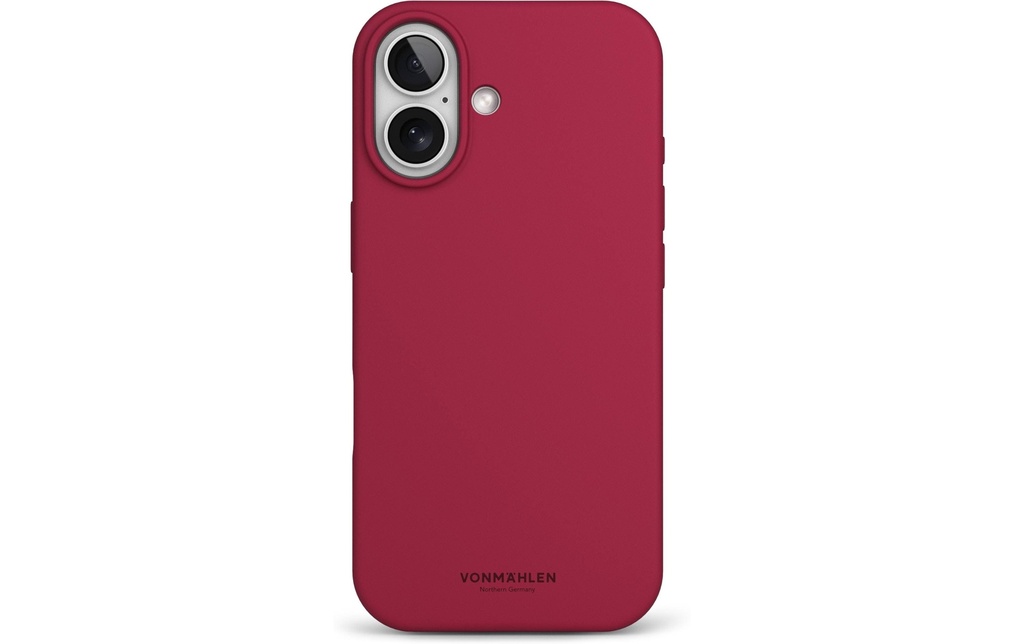 Vonmählen Coque arrière Soft Silicone iPhone 17 Dark Red