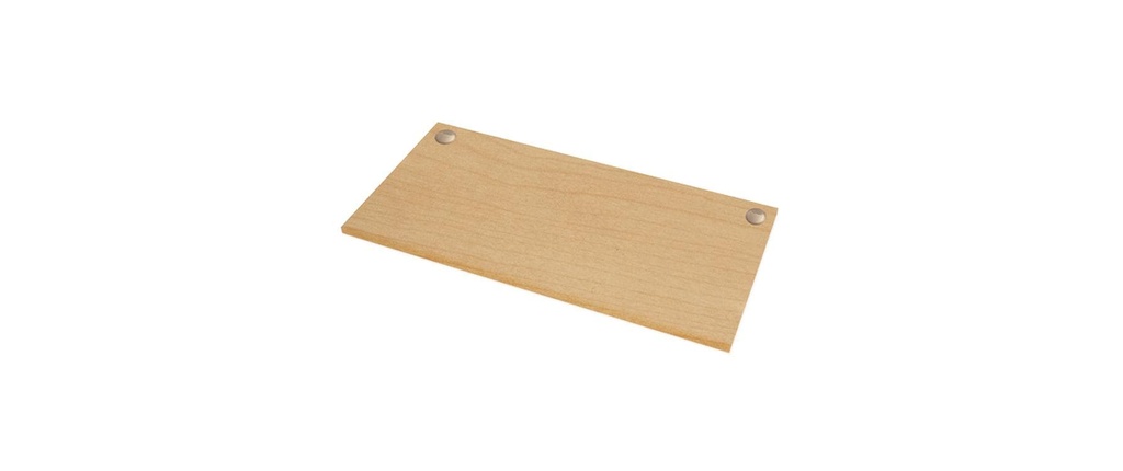 Fellowes Plateau de table Levado 140 x 80 cm, érable