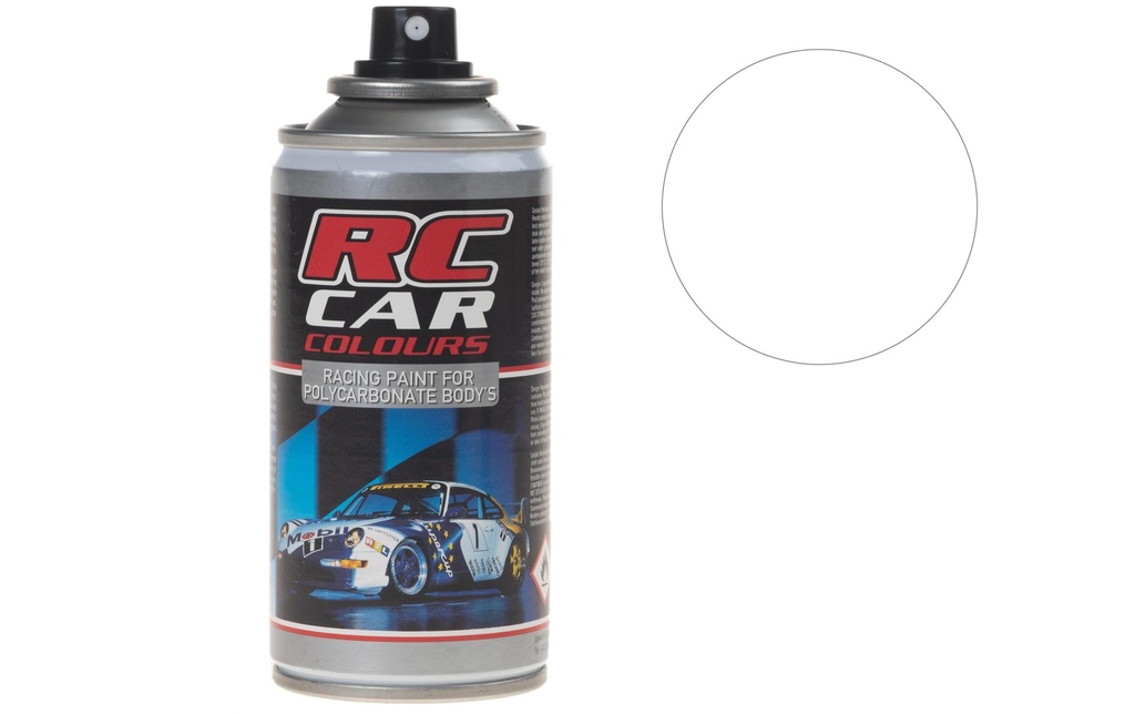 Ghiant Aérosol pour Lexan RC CAR Blanc 710 400 ml