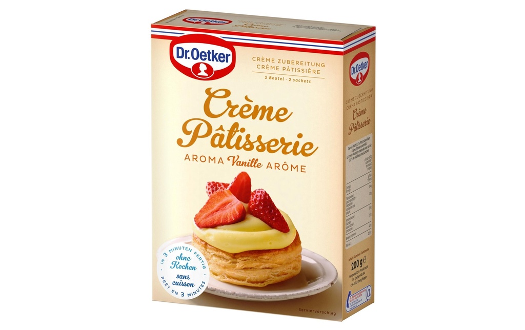 Dr.Oetker Crème Patisserie Vanille 2 x 100 g