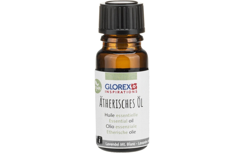 Glorex Huile parfumée Lavande 10 ml, pureté naturelle