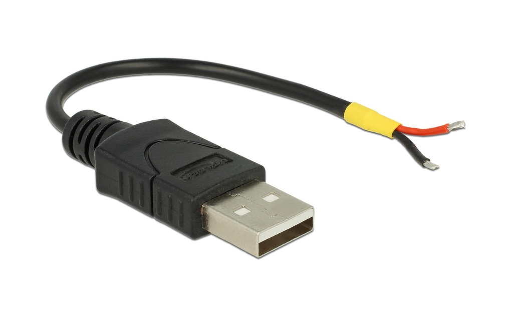 Delock Câble électrique USB USB-A - Ouvert 0.1 m