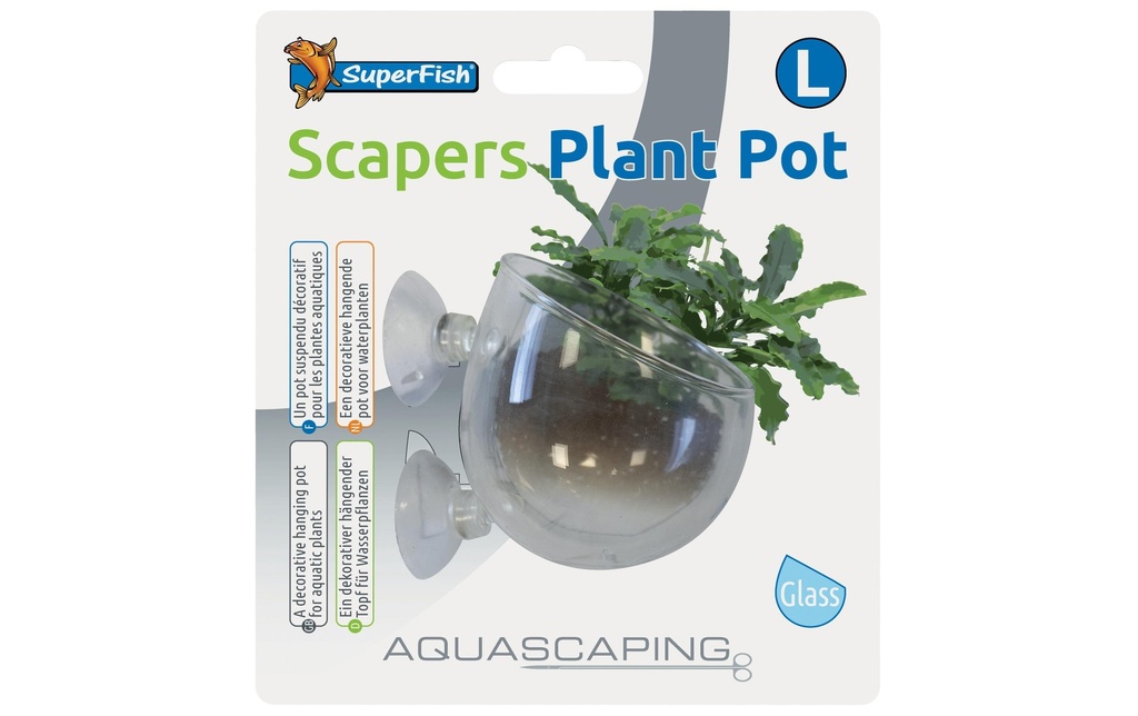 SuperFish Scapers Pot pour plantes Grand