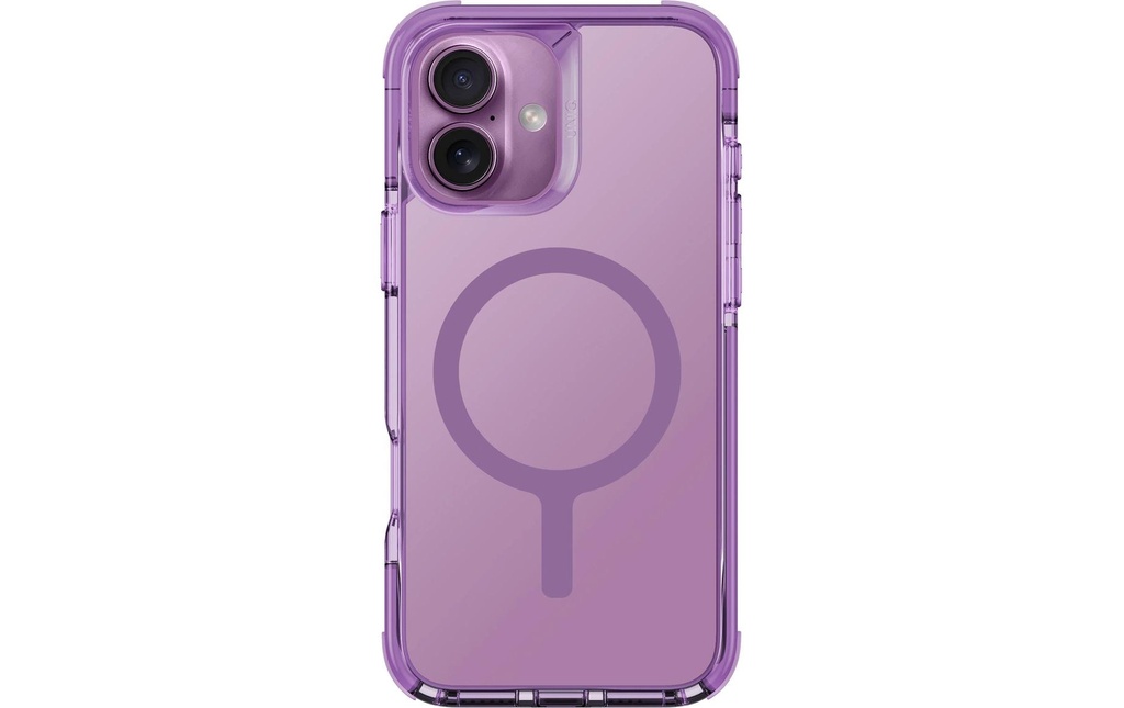 Uniq Coque arrière Combat Hybrid iPhone 16 Maglick Rose