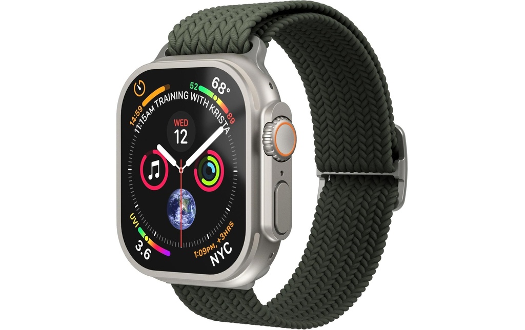Vonmählen Bracelet Woven Loop Apple Watch 40/41/42 mm Olive
