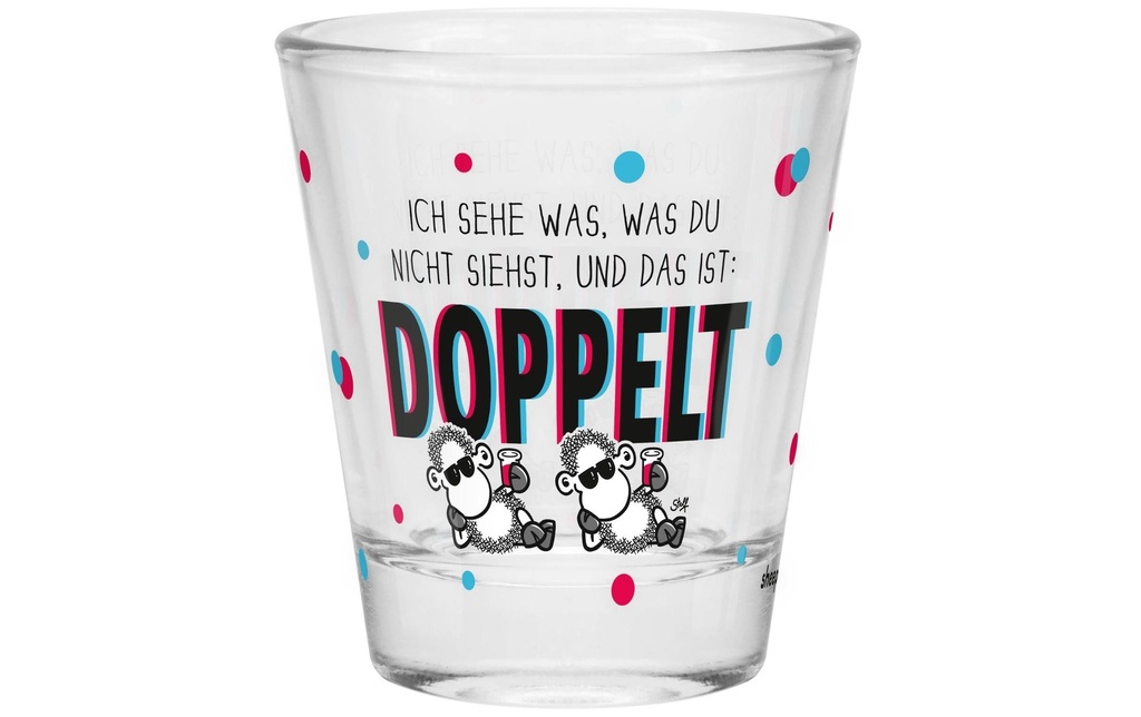 Sheepworld Verre à schnaps Double 60 ml, 1 pièce