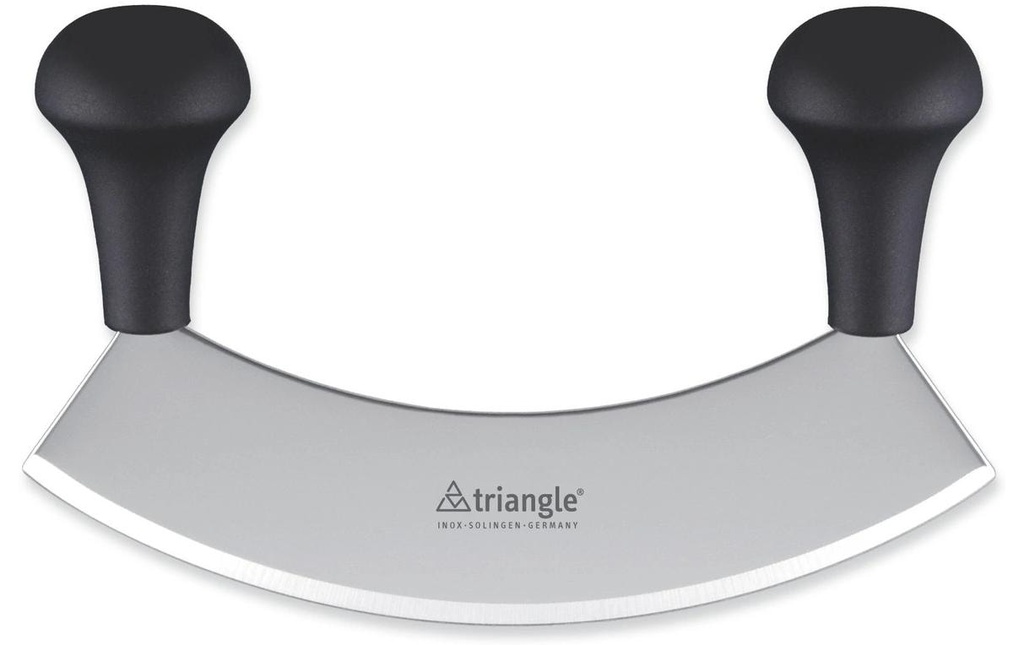 triangle Hachoir 23 cm Noir/Argenté