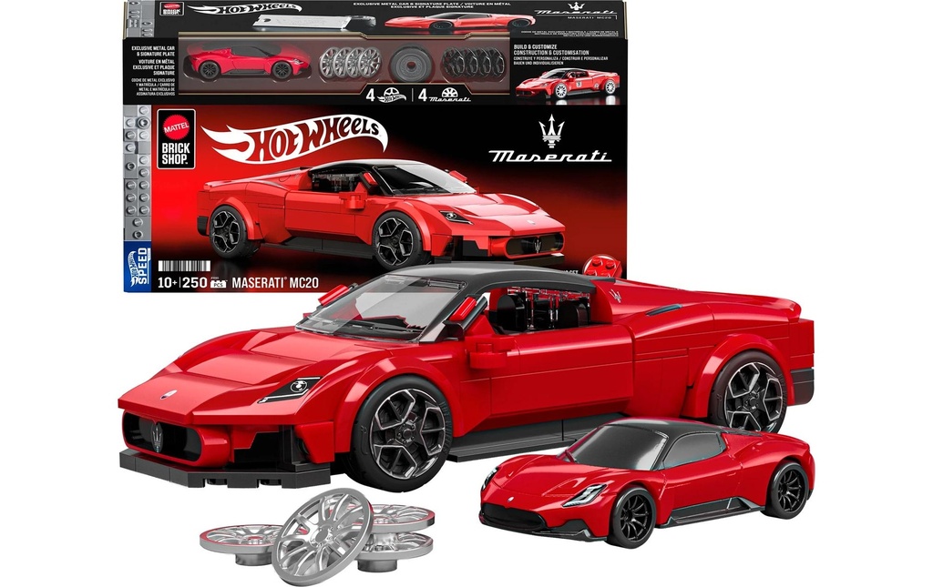 Mega Construx Hot Wheels Boutique Mattel Brick Maserati MC20