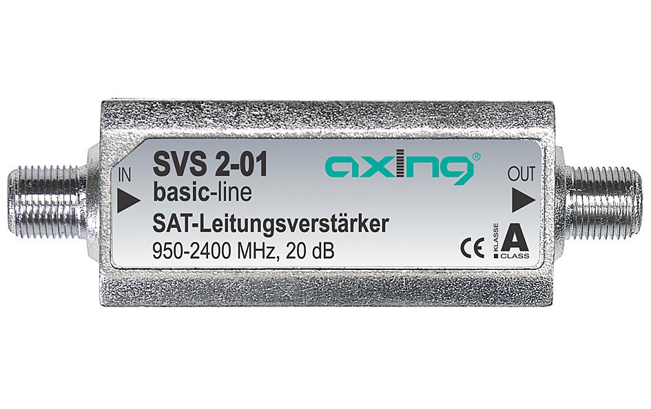 Axing Amplificateur SAT SVS 2-01 9502400 MHz, 20 dB