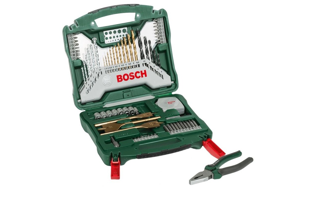 Bosch Coffret d'accessoires Set de pinces X-Line, 70 pcs.