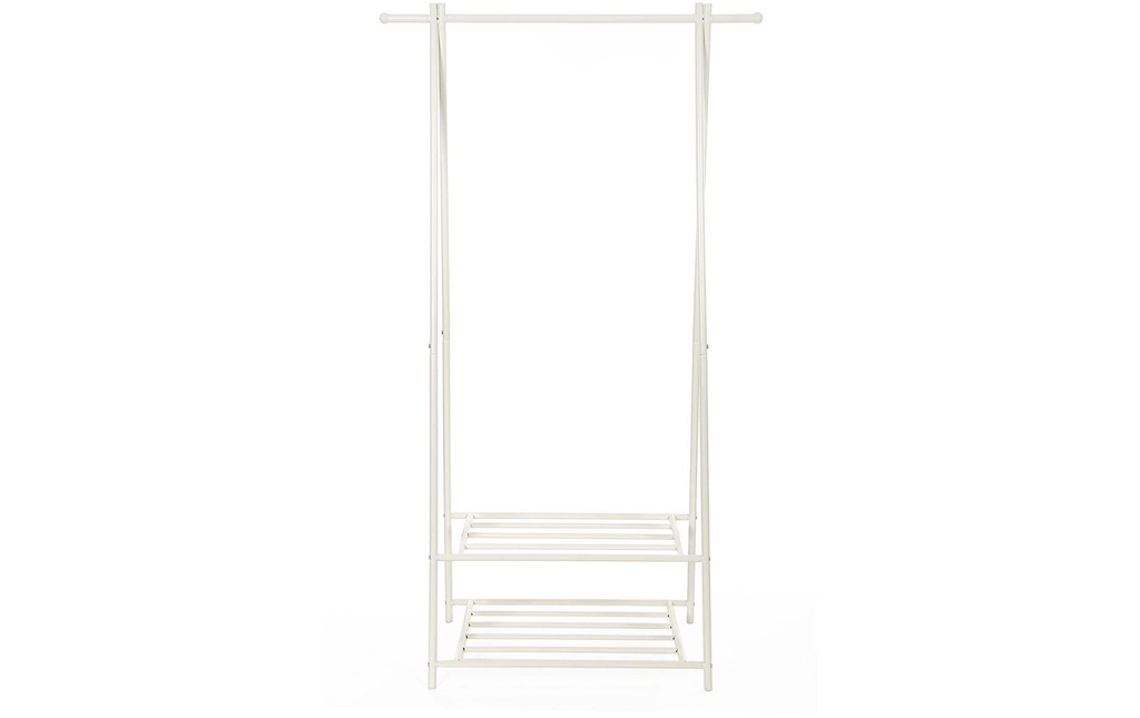 Songmics Porte-manteau 87,5 x 155 cm, Blanc