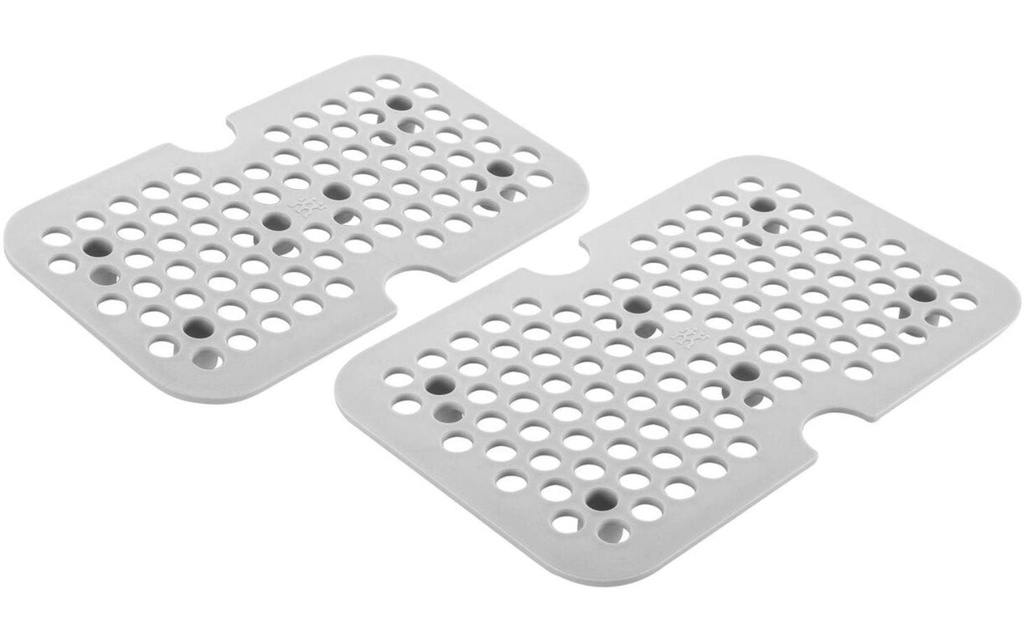 Zwilling Fresh and Save Set d'accessoires pour le vide M/L Gris, lot de 2