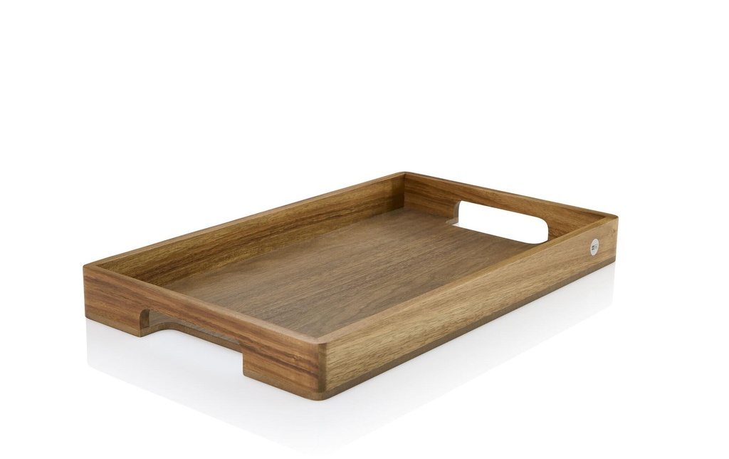 AdHoc Plateau de service Serve 50 x 30 cm, Noix