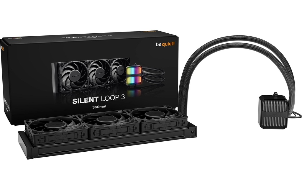 be quiet! Refroidissement à eau Silent Loop 3 360 mm