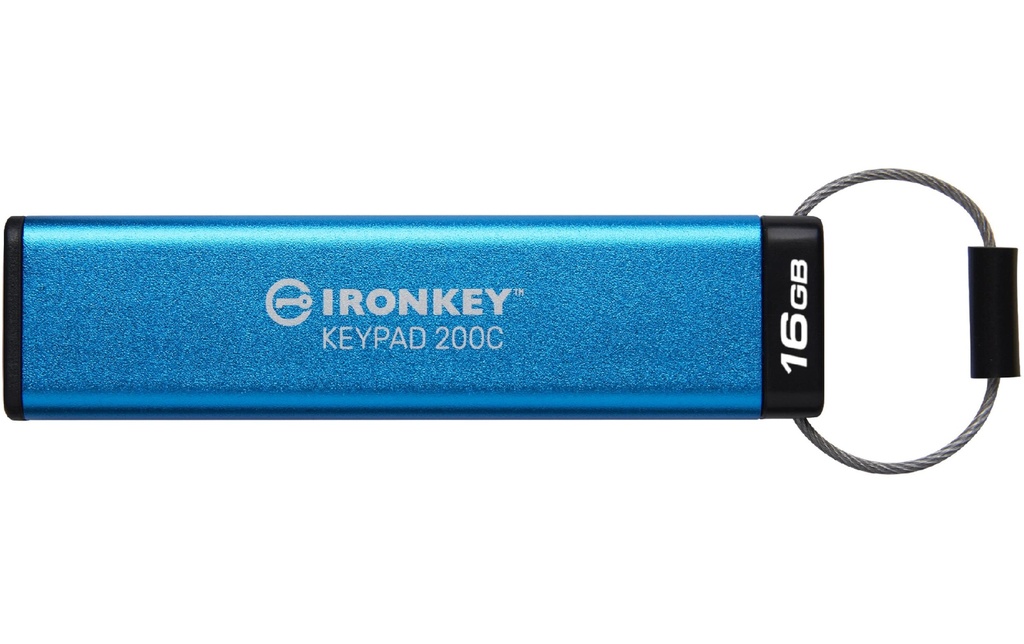 Kingston Clé USB IronKey Keypad 200C 16 GB