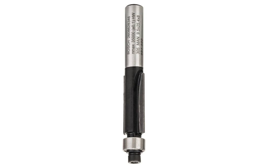 Bosch Professional Fraise à affleurer D1 : 9,5 mm, L : 25,4 mm