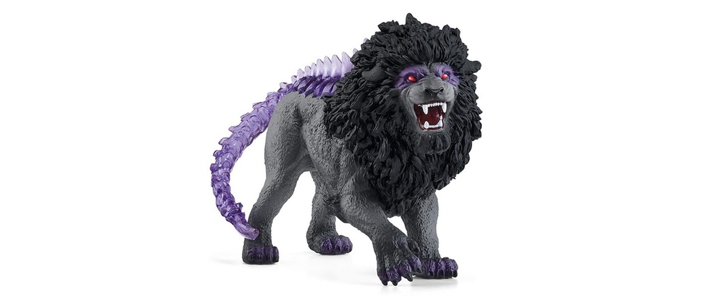 Schleich Figurine de jeu Eldrador Lion de l'ombre